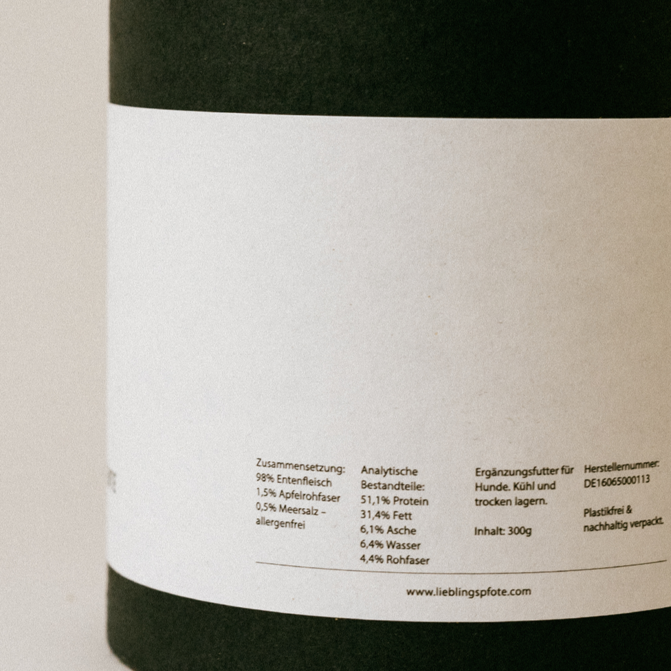 Photo de près de l'étiquette avec ingrédients